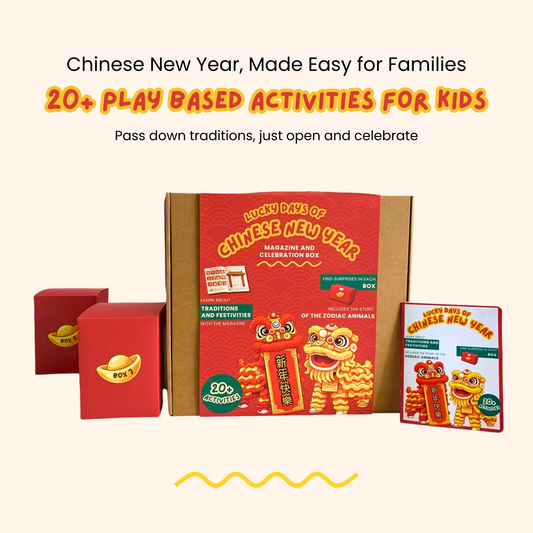Lucky Days of Chinese New Year Celebration Box & Magazine