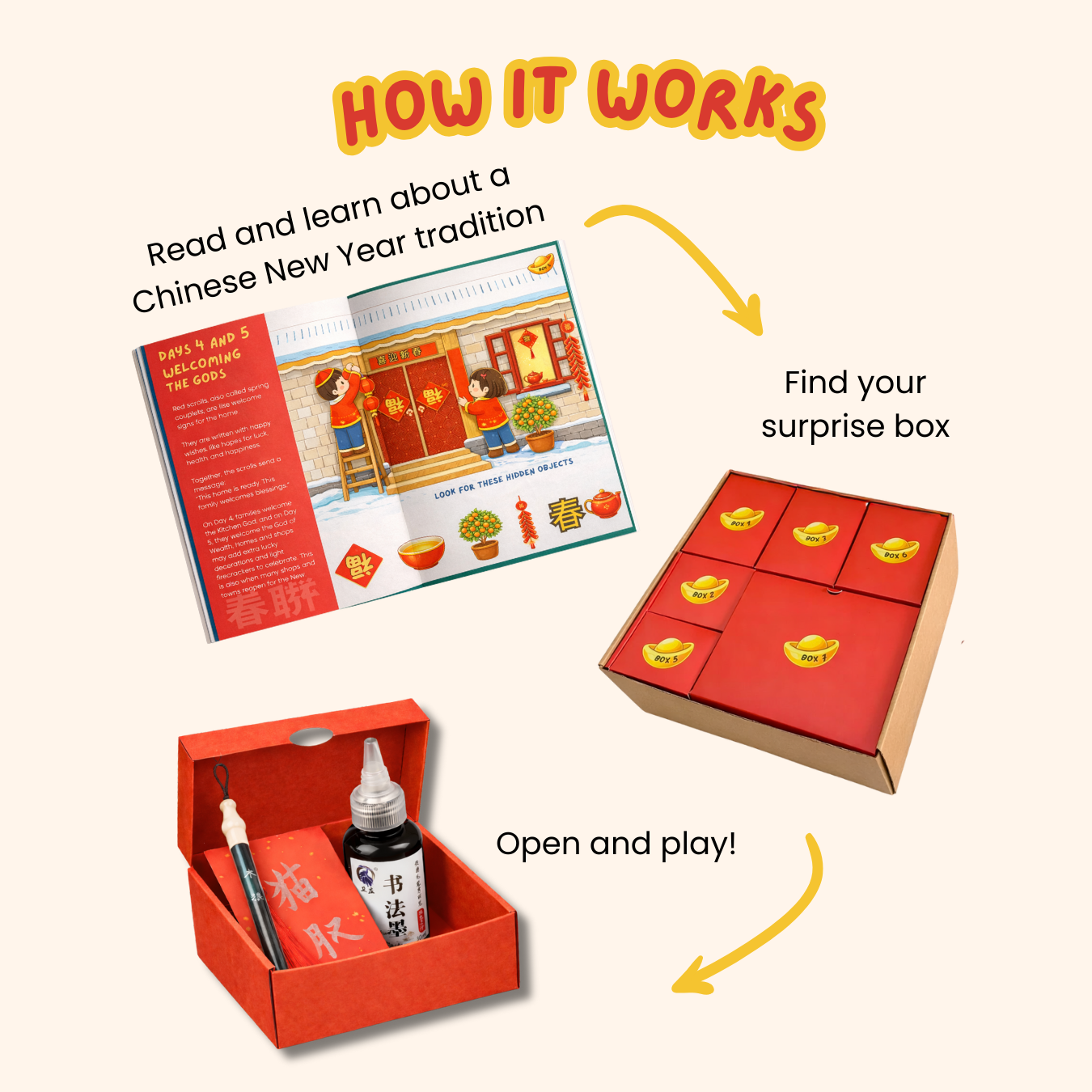 Lucky Days of Chinese New Year Celebration Box & Magazine